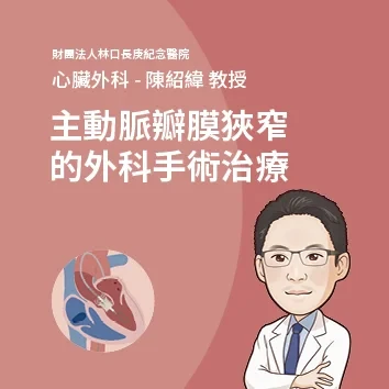 林口長庚紀念醫院 心臟外科外科主動脈瓣膜置換 陳紹緯主任