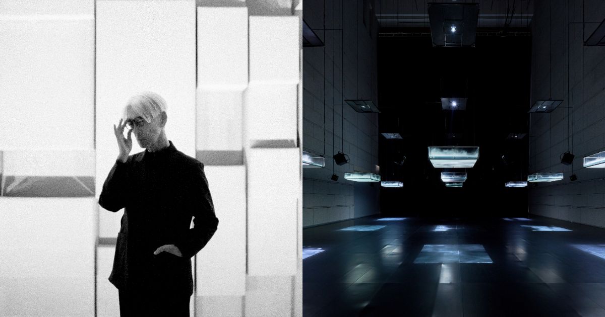 坂本龍一《觀音．聽時》10/31 北美館登場！從聲音、影像到水與電磁波，走進「裝置音樂」世界｜MOT TIMES 明日誌